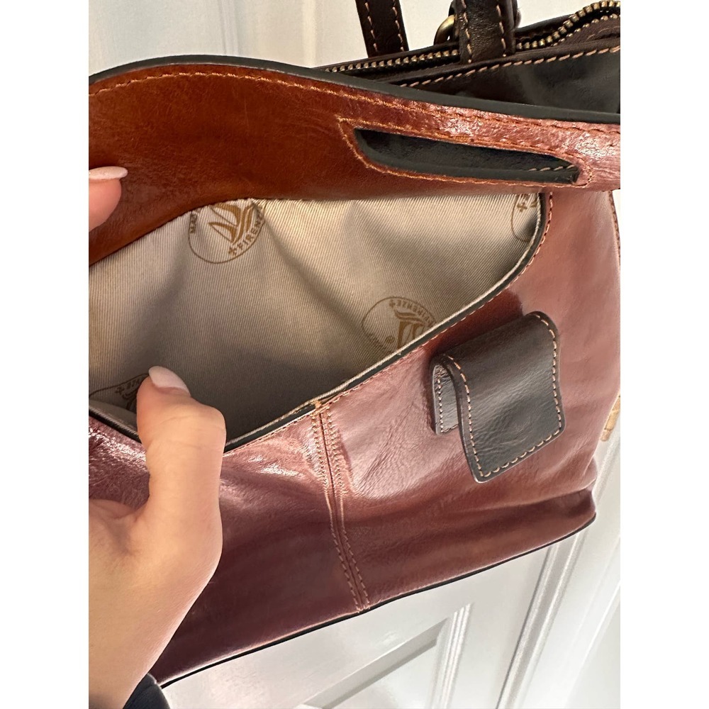 leather handbag,red leather backpack - Picture 9 of 12